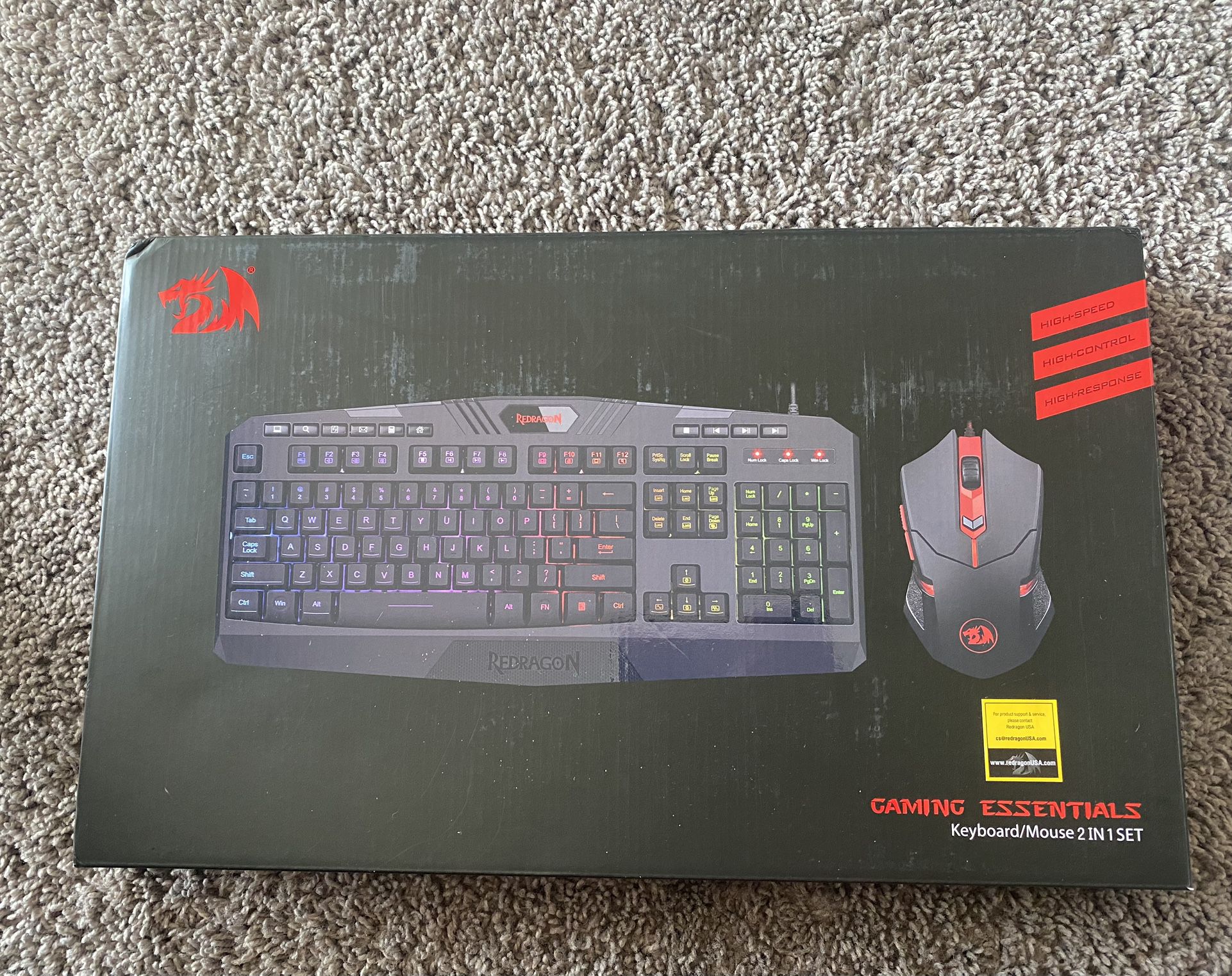 Redragon S101-3 Gaming Keyboard and Mouse