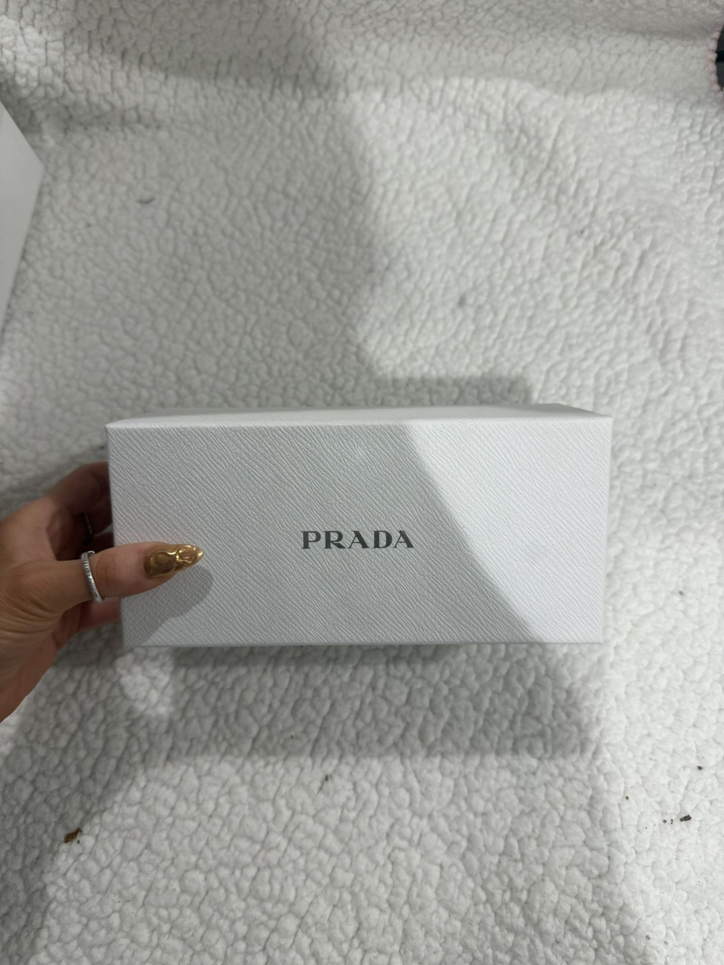 Prada Sunglass Box With Authenticity Card