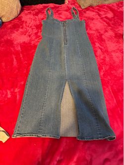Blue jean dress