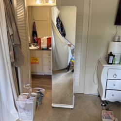 Mirror Clothes Rack