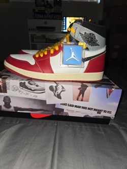 Union LA x Jordan 1 Retro High Chicago Shadow Size 10.5M VNDS