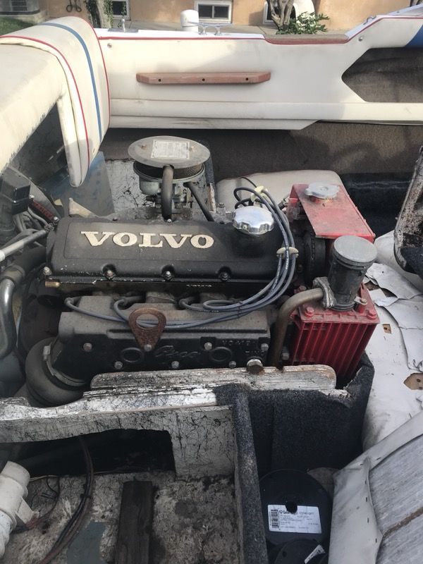 Volvo Penta 4 Cylinder Fresh Water Cooled Boat Engine