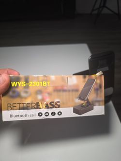 Bosina con sostenedor de relefono incluido