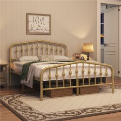 ✨ Queen Bed + Mattress SET — $160 — New Frame + Clean Mattress