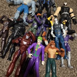 Dc Villain Figure Lot 