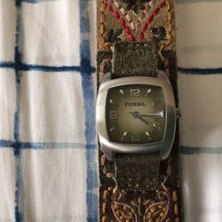 Fossil Leather Watch