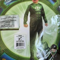 Green Lantern Child Costume ( No Ring)
