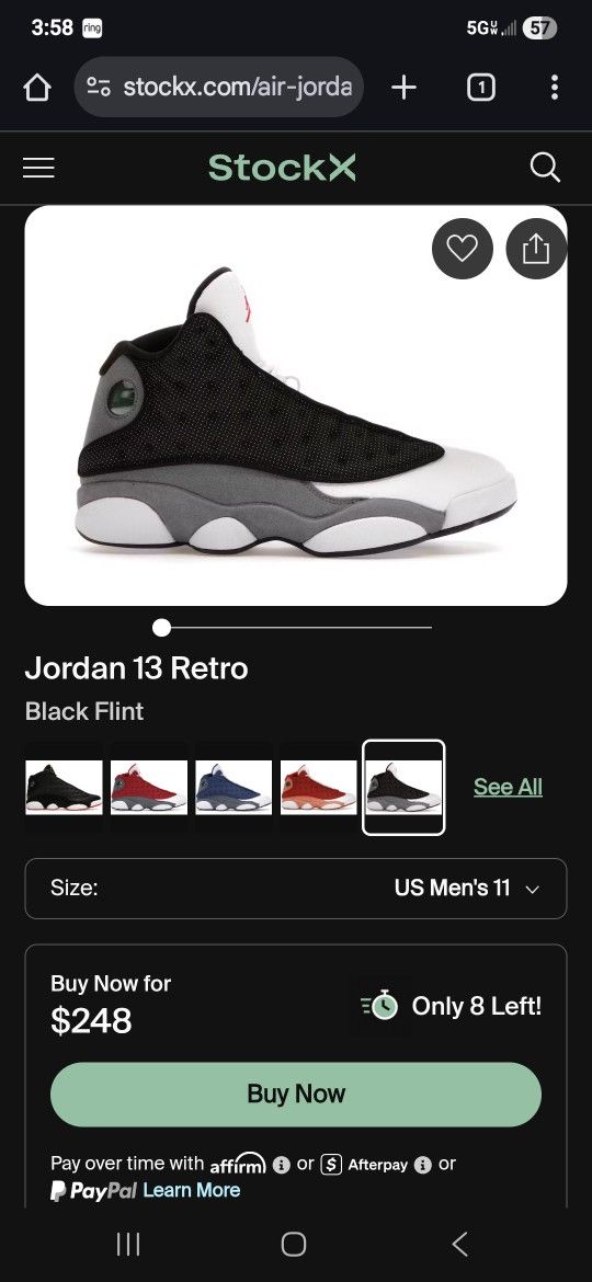 JORDAN 13 FLINT