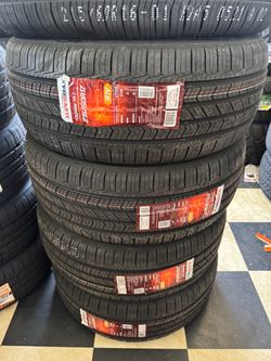 ✅📲215/50:17 vendo set de llantas nuevas Supermax