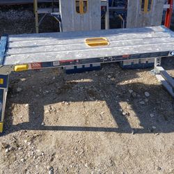 Werner Pro Linking Platform Aluminum 1.7-ft H x 1.2-ft W x 3.9-ft L 300-lb Capacity Work Platform, Item #1055871, Model #AP-2030L-MP2