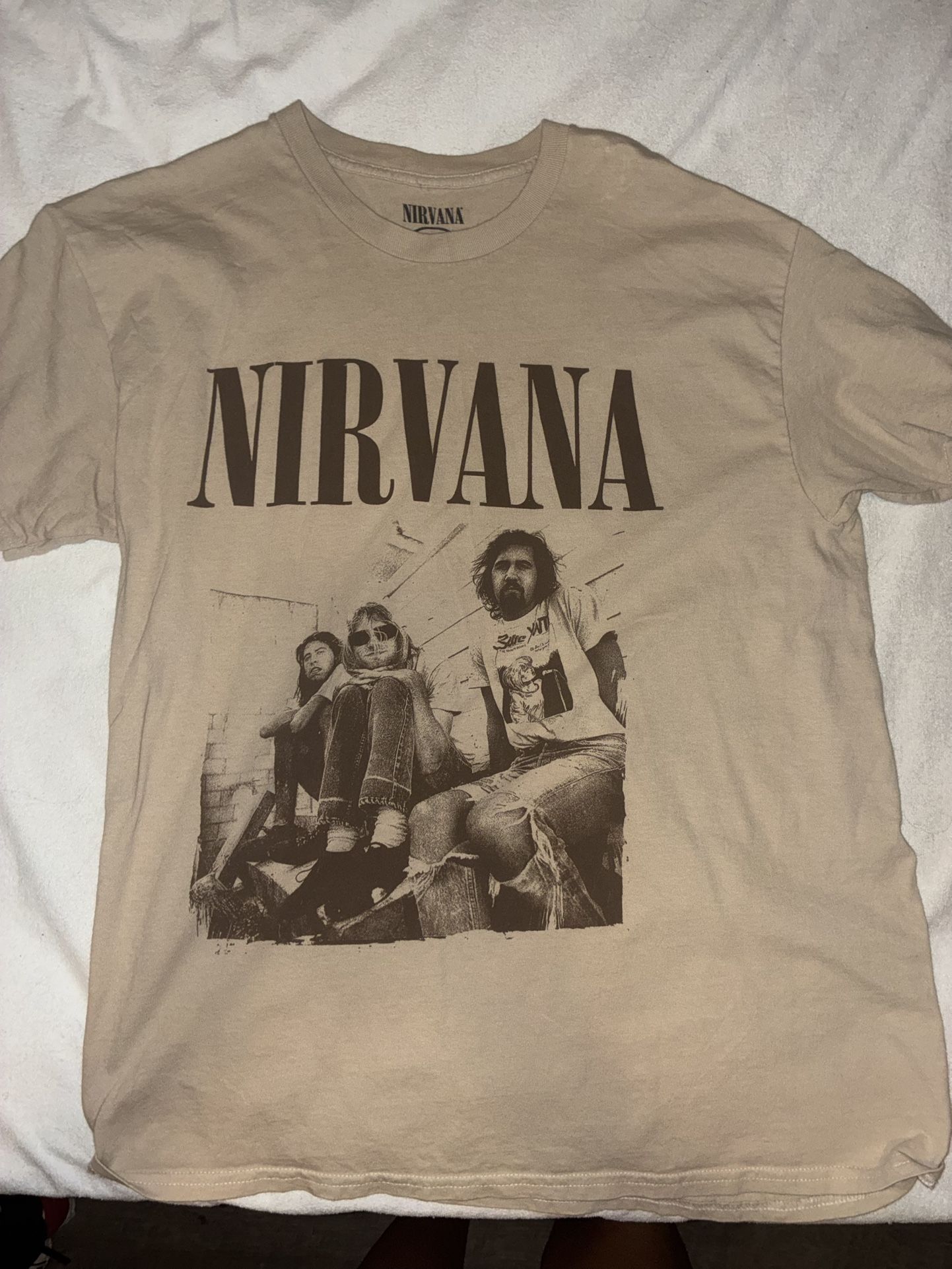 Womens Nirvana Tan T-shirt