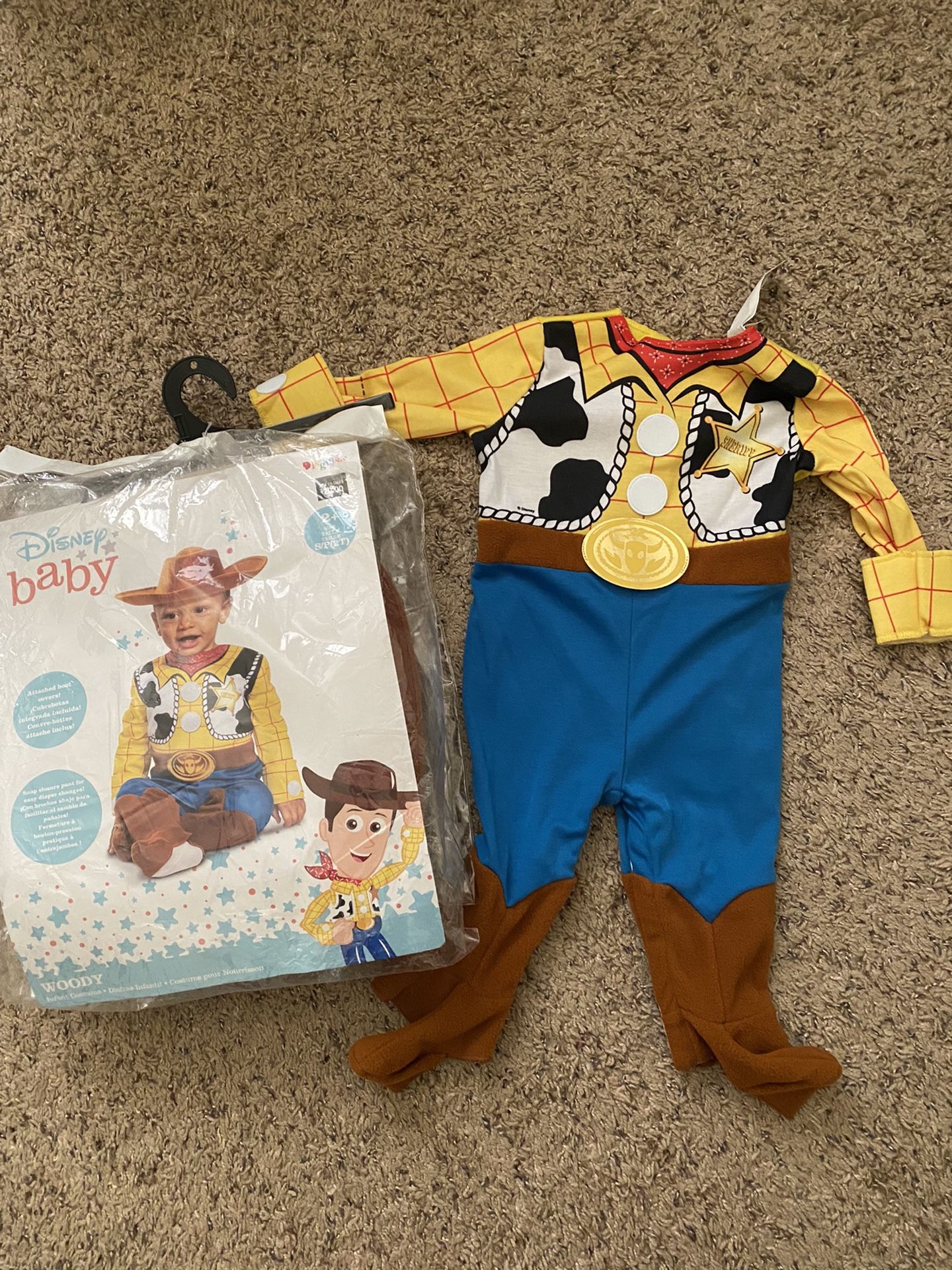 Disney Woody Costume 2T