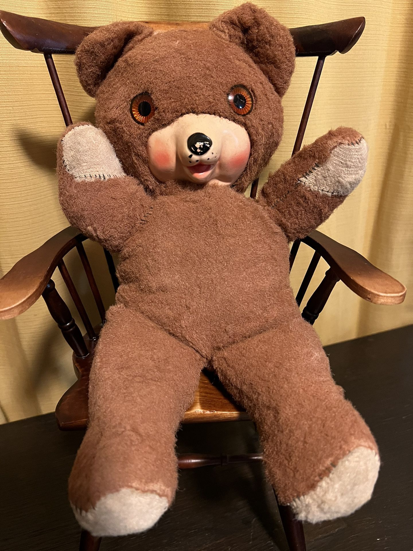 Vintage Teddy Bear Japan - Sankyo 