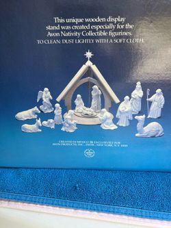 Avon nativity scene