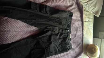 WRANGLER, Black Cargo Pants , 38/30”