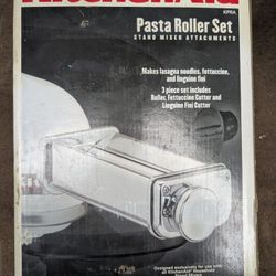 KitchenAid KPRA Pasta Roller & Cutter Set 3-Piece Stand Mixer Attachment | Made