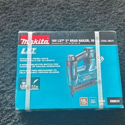 Makita 18V LXT 2” Brad Nailer 18GA (Tool Only)