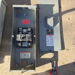 Square D 200-Amp Electrical  Disconnect 