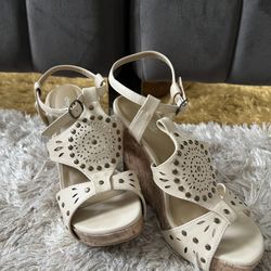 Tan Wedge