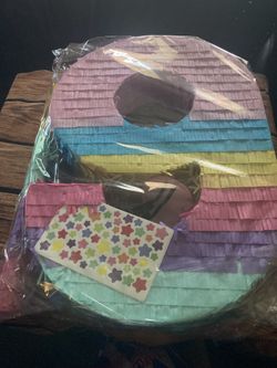 Number 9 Piñata With Stick And Eyemask