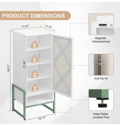 Metal Storage Cabinet with Doors
