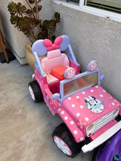 Mini mouse kid car