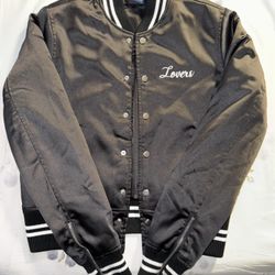 Amiri Lovers Silk Bomber Jacket 