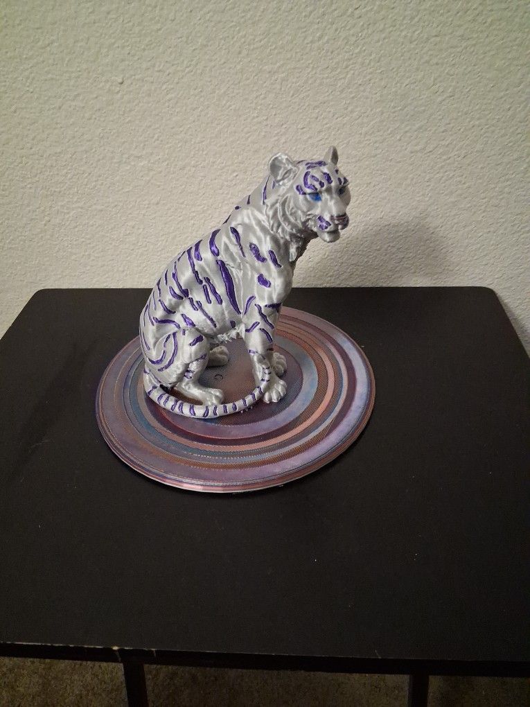 3D Snow Tiger