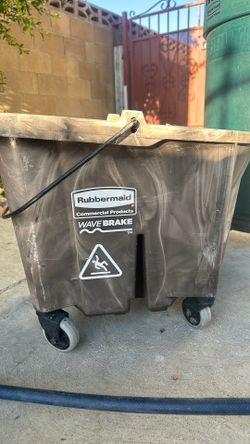 Rubbermaid mop bucket  $20