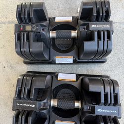 BOWFLEX 60lbs Dumbbells 