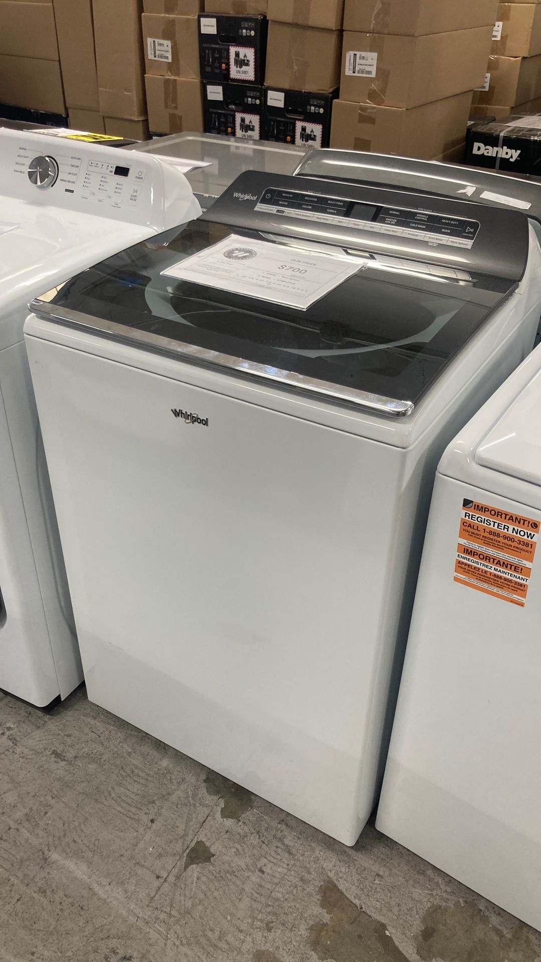 Whirlpool Top Load Washer With 2 In 1 Agitator 