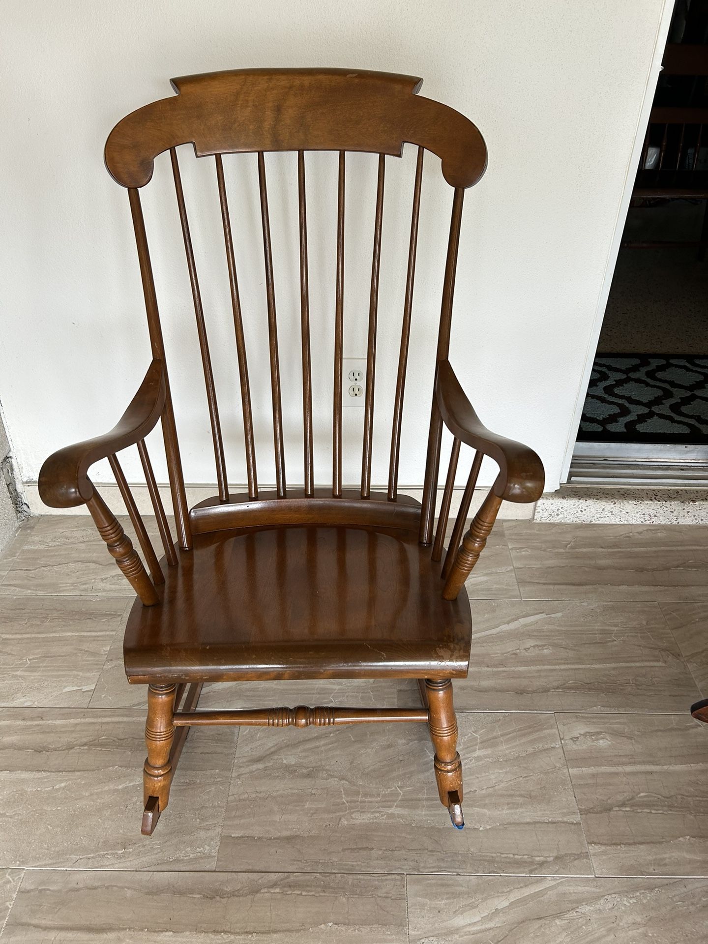 Bent & Bros Maple Rocking Chair 