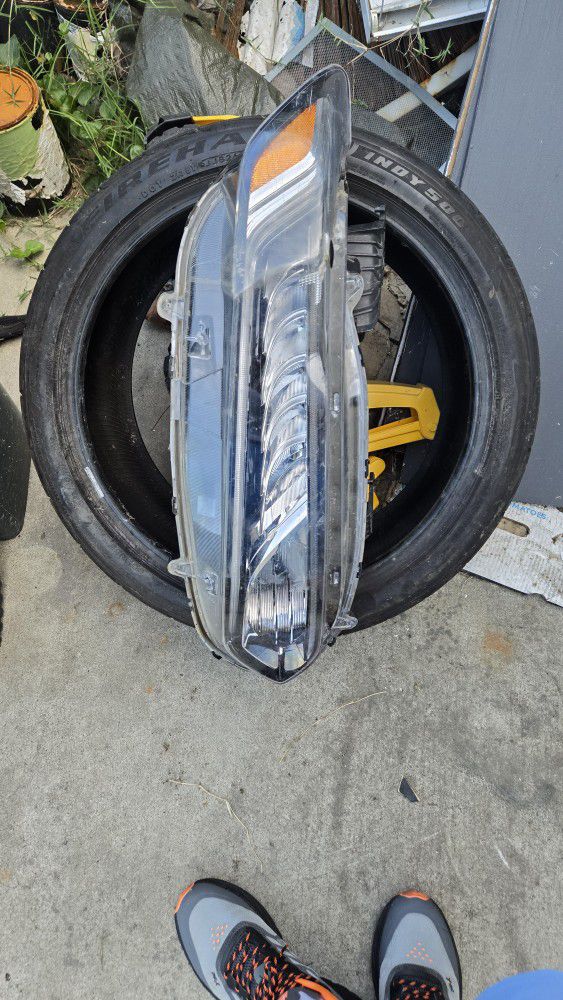 Indy 500 Tire 245/40/19 And 2019 Accord Headlight 