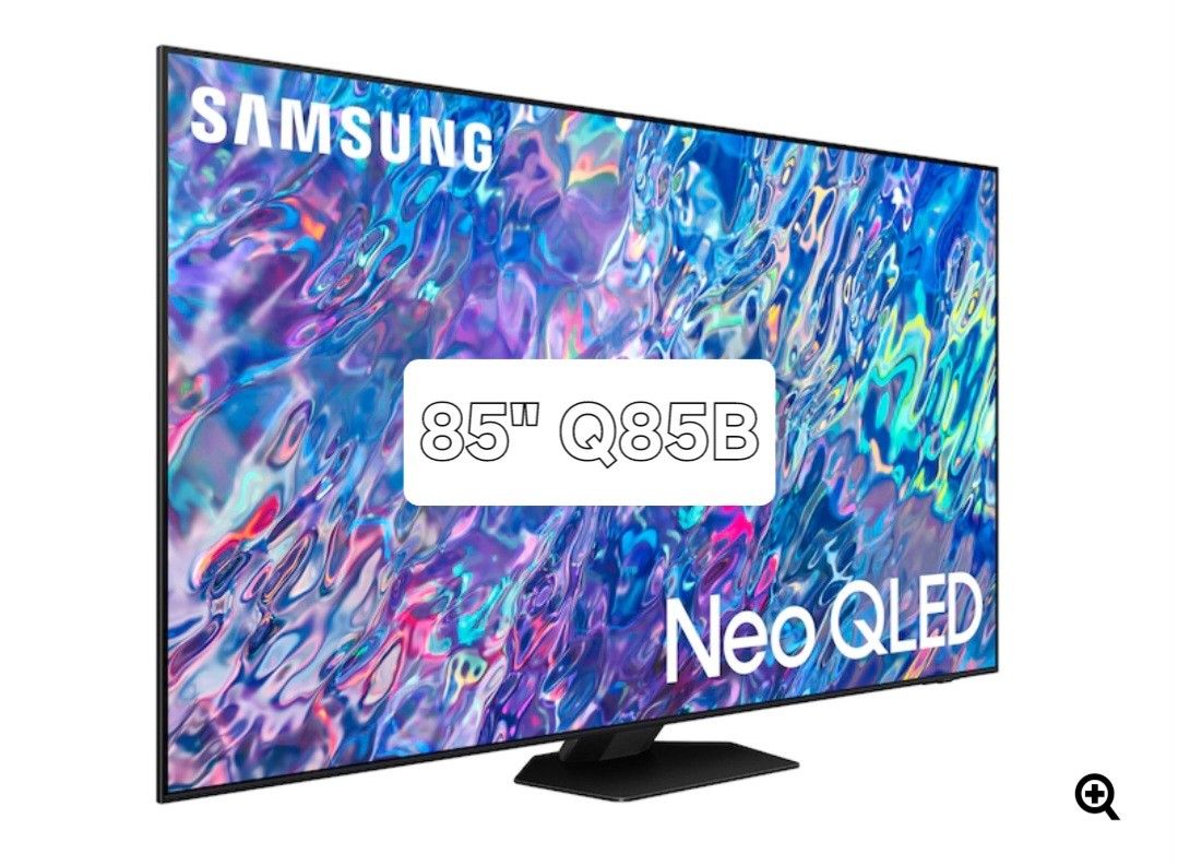 SAMSUNG 85" INCH NEO QLED 4K SMART TV Q85B ACCESSORIES INCLUDED 