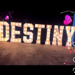 Marquee Letters And Numbers 