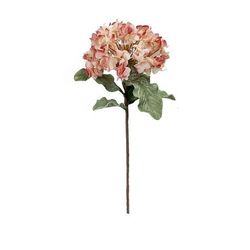 Marshall Home and Garden 2pc EVA Foam Pink Flowers with Green Leaves and a Brown Stem