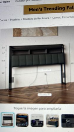 Queen bed headboard