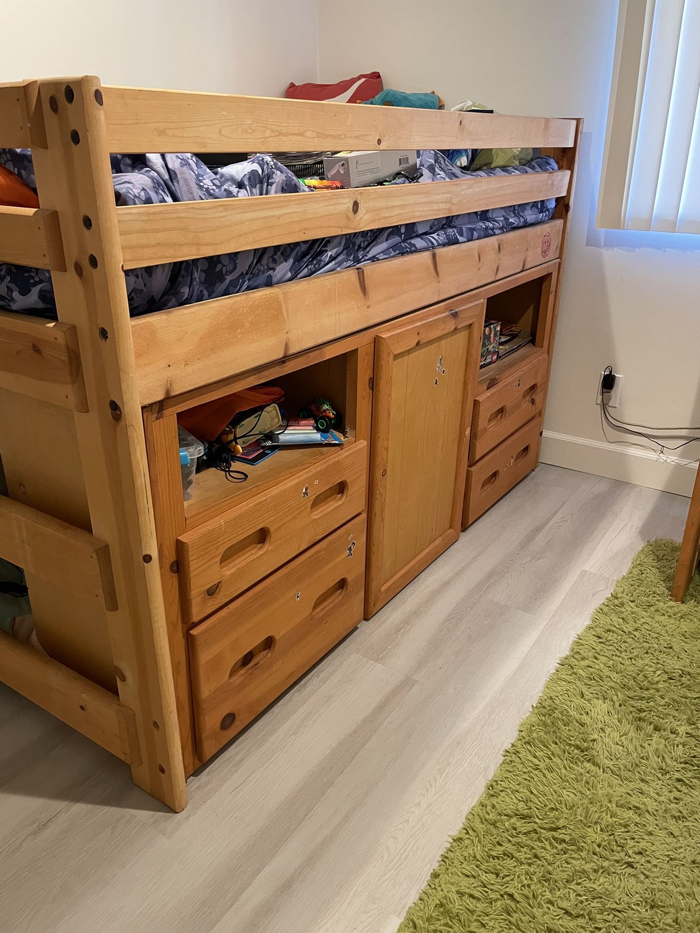 Kids Desk And Bunk Bed