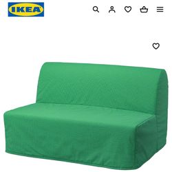 Sleeper sofa, Vansbro bright green