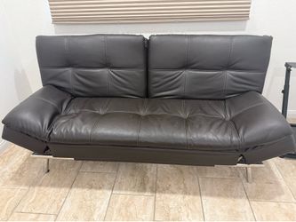 Leather sofa