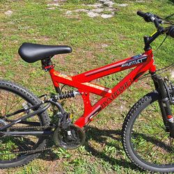 24" Red bike New