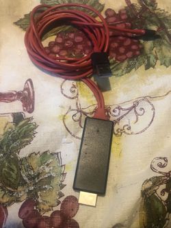 HDMI Lightning Cord adapter IPhone IPad