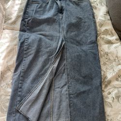 Denim Skirt 