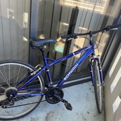 Blue Schwinn Third Avenue Mountain Bicycle 