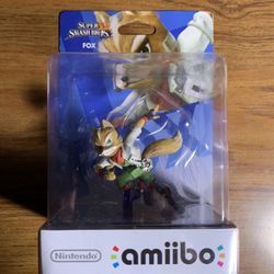 Fox Amiibo-Factory Sealed (Super Smash Bros)