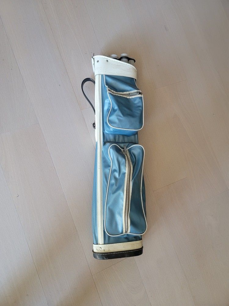 Vintage Golf Sunday Bag wirh Club Dividers