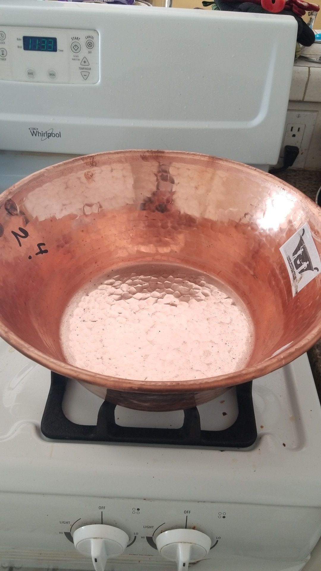 Small Carnitas Copper Pot