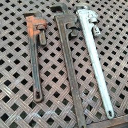 3 Plumbing Wrenches 