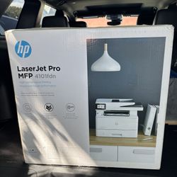 HP LaserJet Pro MFP 4101fdn Wired Black & White Laser Printer, All-In-One Print, Copy, Scan, Fax,