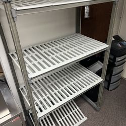 Cambro 24” X 48” (4) Level Rack System With Removable Shelves